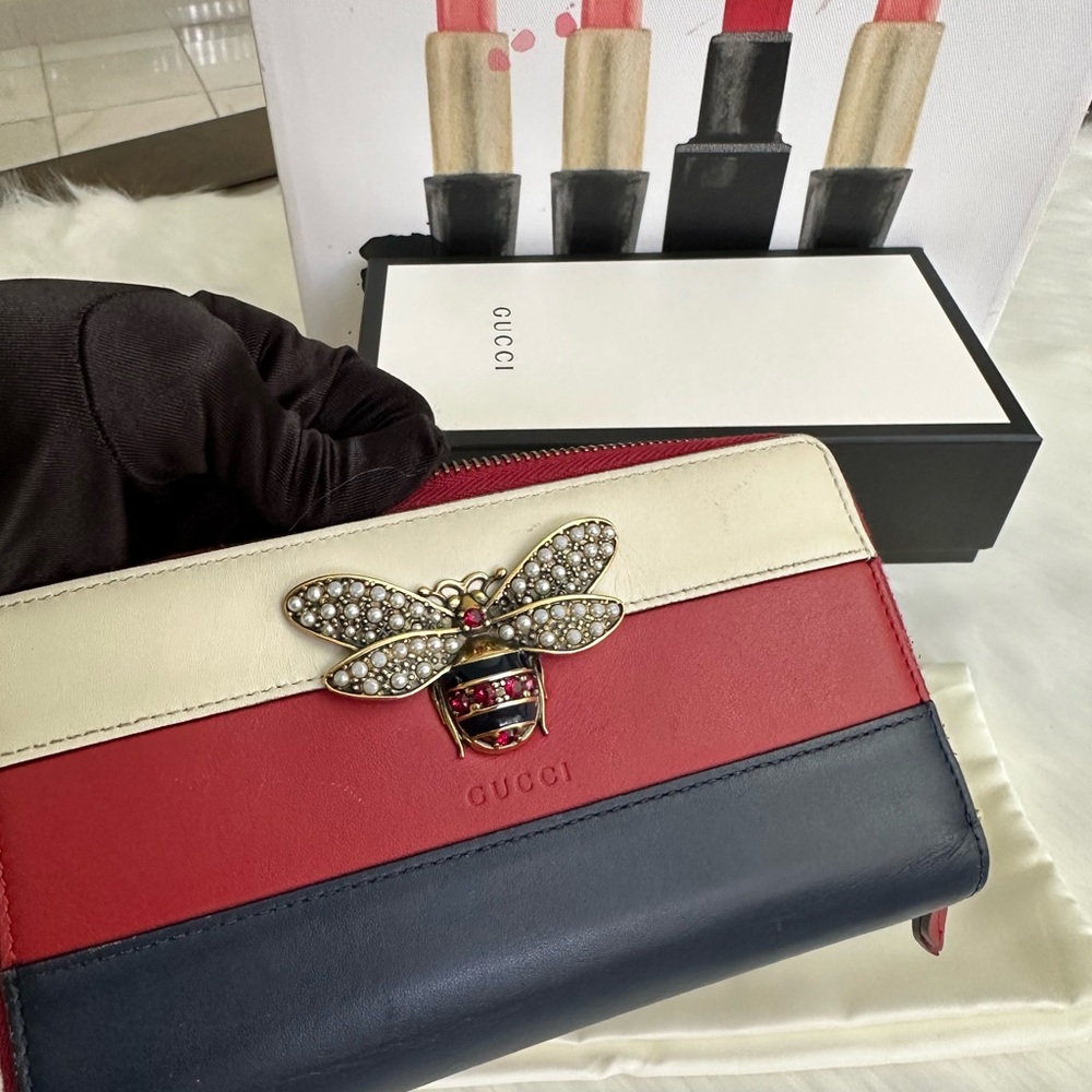 GG Queen Margaret Bee Wallet - Picture 4 of 9